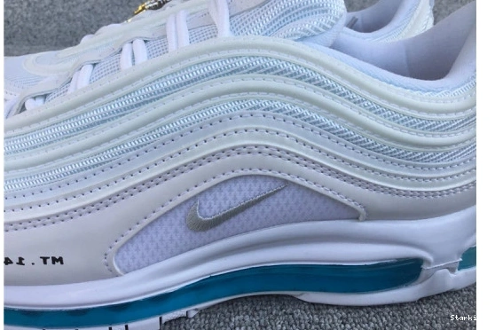 Air Shoes' 97 'Jesus White Nike INRI Max Custom x Blue MSCHF 921826-101JSUS. x 0716